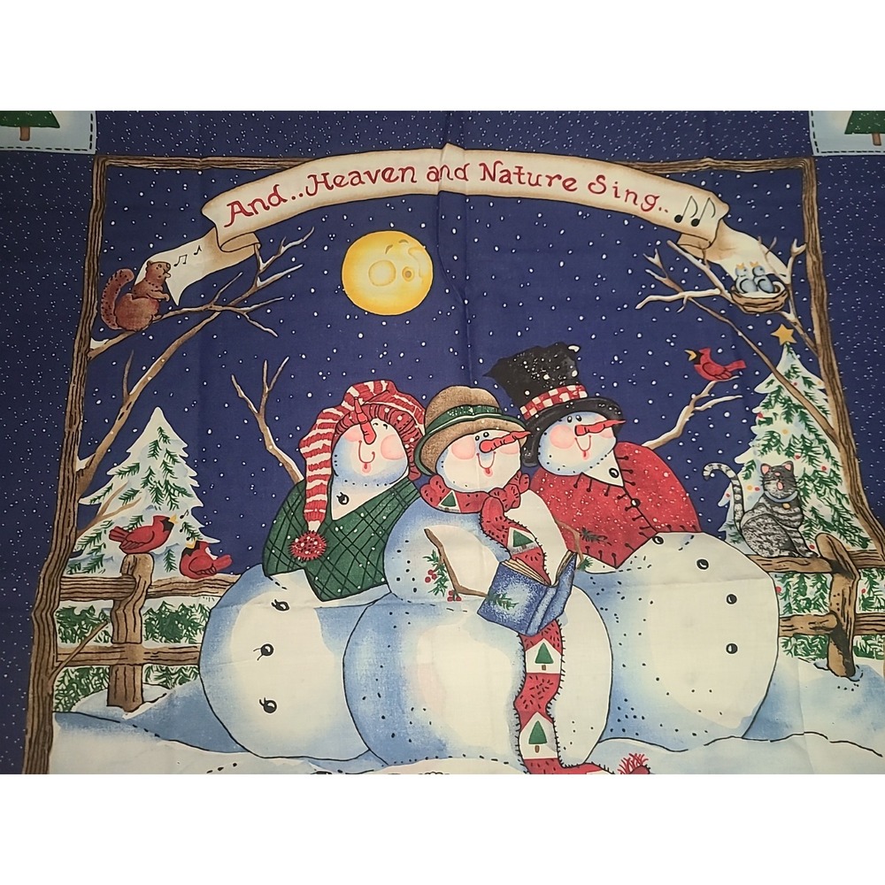 'Heaven & Nature Sing' Daisy Kingdom Quick Quilt Cut‎ Sew Fabric Panel + 1 Yrd